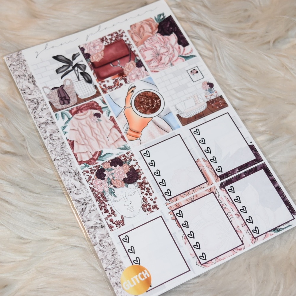 “Cozy Cashmere” Planner Sticker Kit